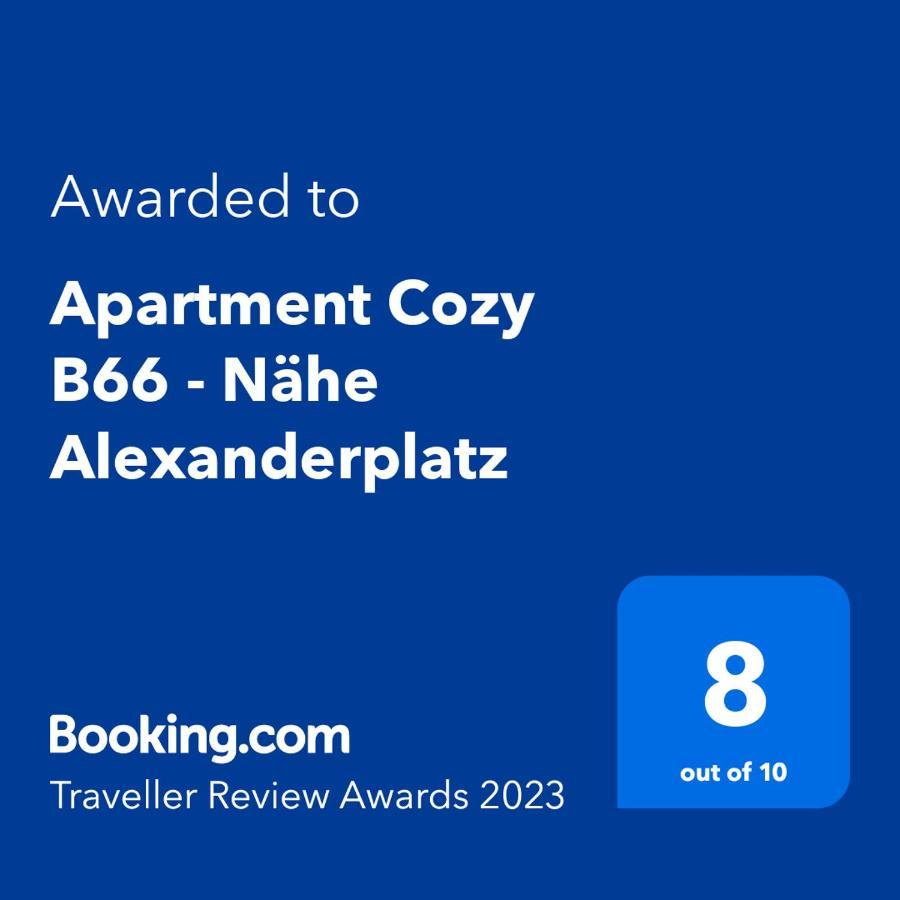 Apartment Cozy B66 - Naehe Alexanderplatz 베를린 외부 사진